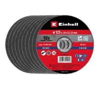 Disco da taglio Einhell accessorio sottile 10 pz 115x1,1mm