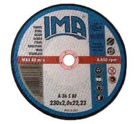 Disco da Taglio IMA Per Smerigliatrice Flex Ferro centro piano D. 115 x 1,6 x 22