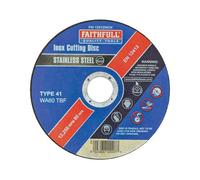 Faithfull Inox Taglio Disco 115 x 1.2 x 22.23mm FAI11512INOX