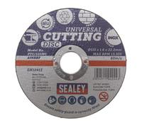 Disco Da Taglio Multifunzione Sealey Ø115 X 1.6Mm Ø22.2Mm Foro PTC/115MC