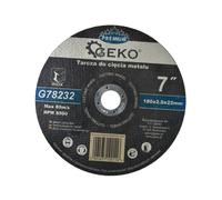 Disco da taglio per metallo GEKO PREMIUM 180x2 in acciaio inox (25/50/100/200)