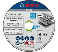 Set di 5 Dischi da taglio Expert per GWS 12V-76 BOSCH (2 608 601 520)
