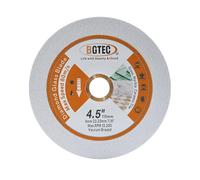 Disco da taglio per vetro - BGTEC 4,5" lama da taglio diamantata da 115 mm per vetro, giada, cristallo, bottiglia di vino, piastrelle di ceramica, marmo, pietra artificiale