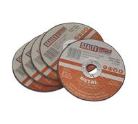 Sealey Disco da Taglio 115 x 1.2mm 22mm Foro Confezione Di 5 Ptc / 115cet5