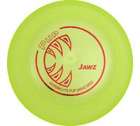Disco de competici n Hyperflite Jawz Pup, el frisbee para perros m s resistente del mundo, resistente a pinchazos, de 18 cm, color lima lim n
