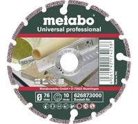 Metabo Disco diamantato Universal Professional, 76x10,0mm, "UP" Quantità:1