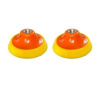 Disco de lija de flocado rápido para amoladora eléctrica, con gancho para Piedra y respaldo adhesivo seguro (125 mm, 14 agujeros, 5 pulgadas)