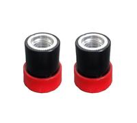 Disco de lija de flocado rápido para amoladora eléctrica, con gancho para Piedra y respaldo adhesivo seguro (2 pulgadas, 50 mm, 10 agujeros)