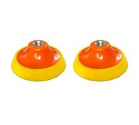 Disco de lija de flocado rápido para amoladora eléctrica, gancho para Piedra y respaldo adhesivo seguro (6 pulgadas, 150 mm, 16 Ho)
