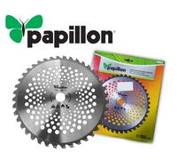 DISCO DECESPUGLIATORE DIAMANTATO IN ACCIAIO PAPILLON 40 DENTI TUNGSTENO Ø 255