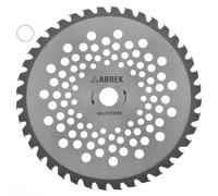 ABREK 40 DENTI - 255 MM - DISCO PROFESSIONALE AL TUNGSTENO / DECESPUGLIATORE TAG