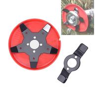 Disco Decespugliatore Testina,Con 2 Tipi di Lame Doppio Uso Testina Decespugliatore Terraferma E Risaie Testina Taglia Intercambiabile Testa Decespugliatori Accessori