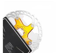Disco del freno per bicicletta da 140 mm, 160 mm, 180 mm, 203 mm, rotore per MTB da strada ford bike cool disc float, cavo pull e freno a disco idraulico (oro, 203 mm)