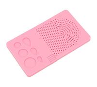 Disco di carta strumento di carta creatività cassetto piccolo piatto ago fai da te accessorio per gli appassionati di arte materiale ABS Blu rosa 15.5x9.2cm 20 (Rosa)