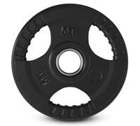 Disco di gomma fitnessdigital tri grip (1 unità) - 5kg