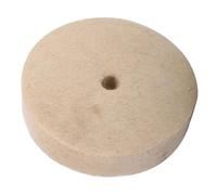 Disco di Lucidatura 100x25mm Tampone Morbido in Feltro per Acciaio