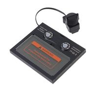 Disco di protezione per saldatore, 50 x 100 mm, funzionamento a energia solare con livello di protezione regolabile, inserto in vetro, per costruttori, saldatori, cantieri, industria