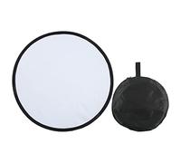 Disco di riflettore fotografico - Silver e bianco doppio - la faccia a faccia morbida luce per ritratti e germogli esterni, 5 - in - 1 riflettore pieghevole per studio e (60cm)