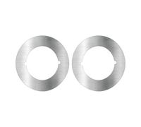 Disco di riparazione per porte interne, 5,5 cm / 2.15in, argento, 2 pezzi | Correzioni del servizio del proprietario