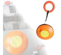 Disco di salvataggio di emergenza con corda da 39,9 m per la sicurezza dell'acqua e del ghiaccio, dispositivo lanciabile per kayak e rafting