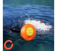 Disco di salvataggio in acqua di emergenza con corda ad alta visibilità per la prevenzione dell'annegamento in kayak, canottaggio, pesca e rafting