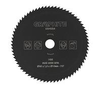 Disco di taglio della lama di HSS, strumenti di taglio della ruota di 72T 85 mm x 10 mm Lame circolari Ruota di disco di taglio della lama per il taglio di legno e metallo