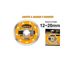 Disco diamantato Ø 115 a umido - INGCO