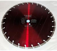 Disco Diamantato Ø 400 MM Turbo Cemento P. Es. Eibenstock Etr 400.1 P Armato