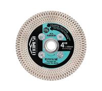 Disco Diamantato 105MM Gres Porcellanato - LEKOMESH Doppelseitig Dischi Diamantati Taglio Macinazione per Porcellana Ceramica Piastrella Marmo Granito Pietra Artificiale,Filettatura M14,X Maglia