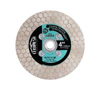 Disco Diamantato 105MM Gres Porcellanato - LEKOMESH Doppelseitig Dischi Diamantati Taglio Macinazione per Porcellana Ceramica Piastrella Marmo Granito Pietra Artificiale,Filettatura M14