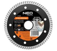 Disco diamantato 115 x 22,2 mm, turbo super sottile 57-620