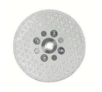 DISCO DIAMANTATO 115mm DOPPIA FUNZIONE TAGLIO E SBAVO PER SMERIGLIATRICE ANGOLARE PASSO M14