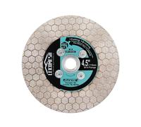 Disco Diamantato 115MM Gres Porcellanato - LEKOMESH Doppelseitig Dischi Diamantati Taglio Macinazione per Porcellana Ceramica Piastrella Marmo Granito Pietra Artificiale,Filettatura M14