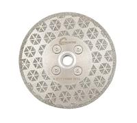 Disco Diamantato 115mm Singolo Elettrolitica - per Granito Marmo Ceramica Gres porcellanato Quarzo M14 Filettatura SANLEETEK