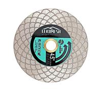 Disco Diamantato 115x22,23mm Gres Porcellanato - LEKOMESH Doppelseitig Dischi Diamantati Taglio Macinazione per Porcellana Ceramica Piastrella Marmo Granito Pietra Artificiale,Ventilatore