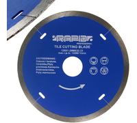 Disco diamantato 125 mm per smerigliatrice taglio piastrelle gres porcellanato