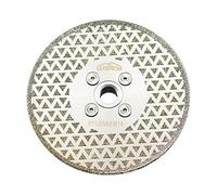 Disco Diamantato 125MM x M14 LEKOMESH - Doppelseitig Lama Diamantata Tagliare e Macinare per Granito Marmo Porcellana Ceramica Piastrella Pietra artificiale,Smerigliatrice Angolare