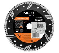 Disco diamantato 180 x 22,2 mm, Turbo 57-628