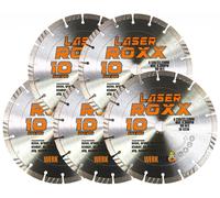 Disco Diamantato 230 Betone Laser Roxx | Set Di 5 Dischi Diamantati