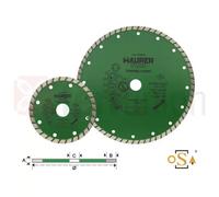 Disco Diamantato Maurer Corona Turbo Per Cemento Tegole Granito Mm 230 Foro