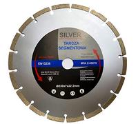 Disco Diamantato 230 mm per Taglio a Secco - Cemento, Granito, Marmo, Pietra - Segmento 7 mm - Foro 22,2 mm - Uso Professionale