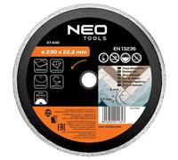 Disco diamantato 230 x 22.2 mm, pieno 57-646