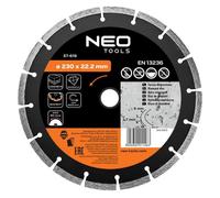 Disco diamantato 230 x 22,2 mm segmentato 57-619