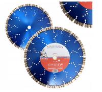 Disco Diamantato 350 Mm 25,4 Mm Per Calcestruzzo Pietra Asfalto Granito