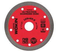 Disco Diamantato a Corona 7635 Wokin S. 763512 125 x 22,2 mm 1,4 mm 2 Pezzi