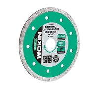 Disco Diamantato a Corona Liscia 7633 Wokin 115 x 22,2 mm H 1,8 mm 5 Pezzi