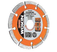 DISCO DIAMANTATO A SETTORE 7631 WOKIN MM 125X22,2 H.MM 1,9 763112 PZ 5