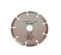Disco diamantato a settori 125mm per usi generici - Casals - MPA90605