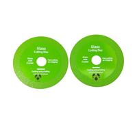 Disco diamantato Avangard da 115 mm o 125 mm per taglio professionale extra fine a secco di vetro in lastra o sagomato (bottiglie, vasi) (2, 125 mm)