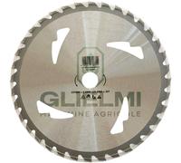 Disco Diamantato Decespugliatore 36 Denti Tungsteno-255mm-25.4mm-2mm-500Gr-Rovi